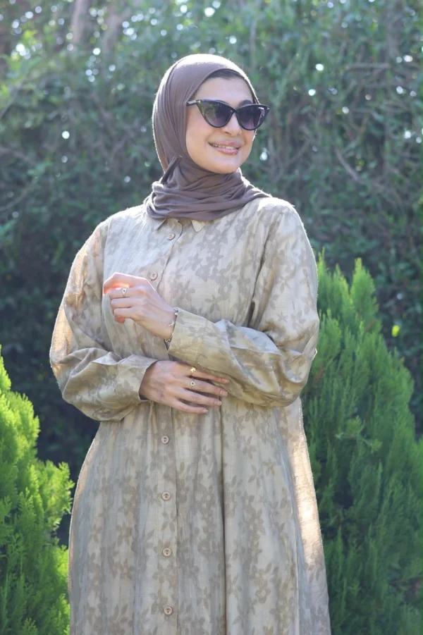 بيلا لونج شميز مشجر